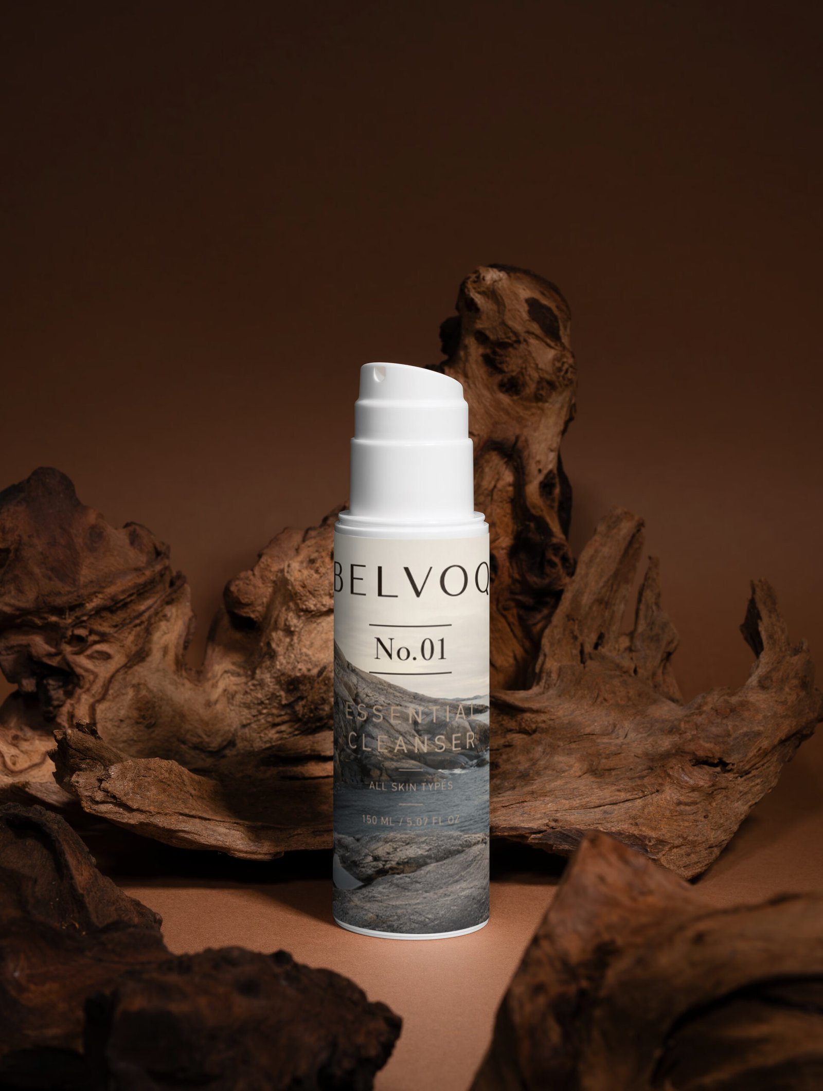 Belvoq No. 01, brown wood