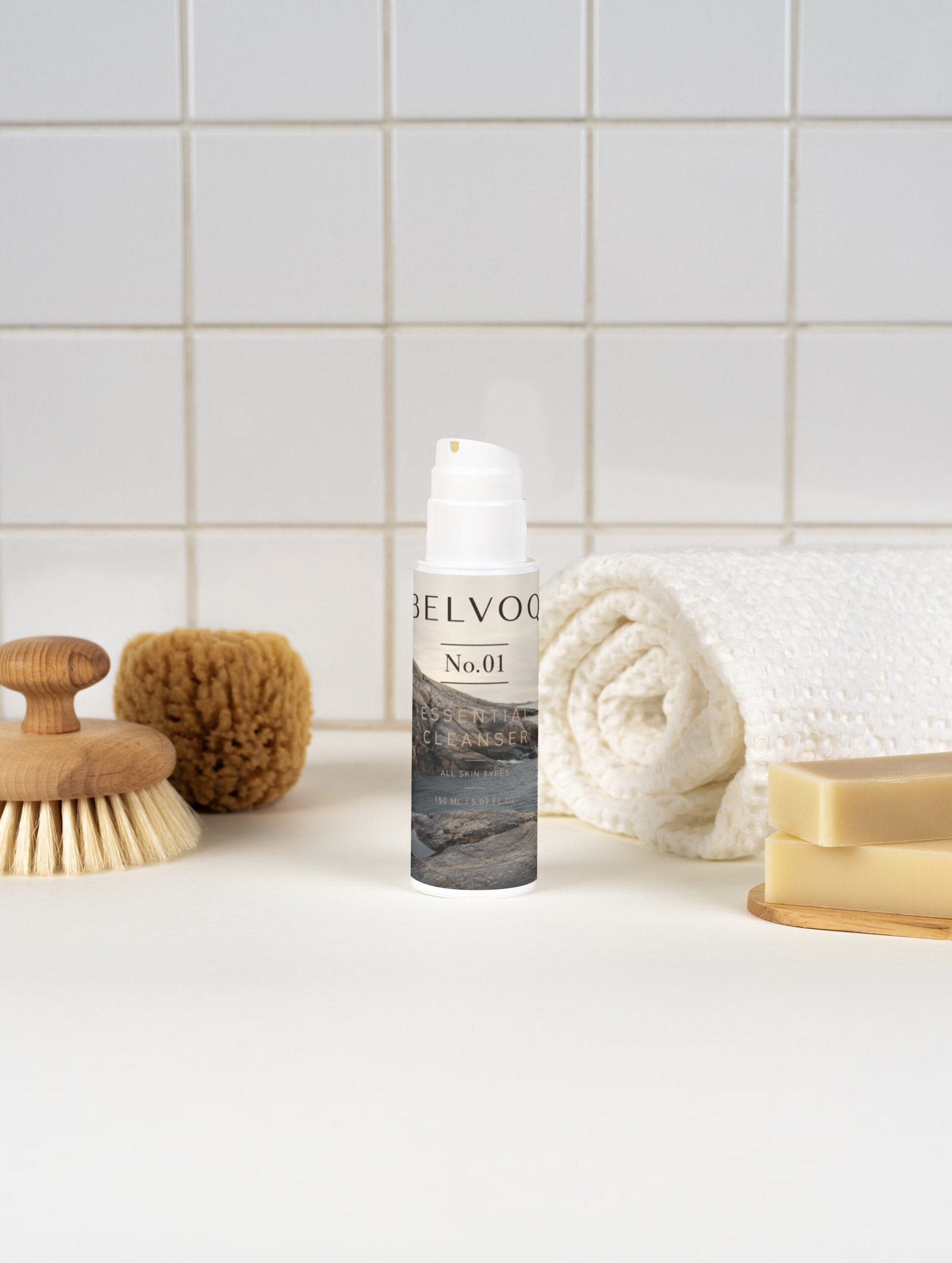 Belvoq No. 01, white tiles